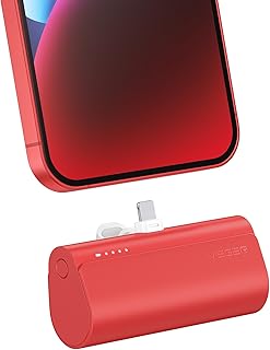 VEGER Power Bank 5000 mAh, 20 W PD Mini Portable Power Bank External Battery Fast Charging Power Bank Small but Strong Mobile Phone Chargers Battery Pack Compatible with iPhone 13P/13/12P/12/11