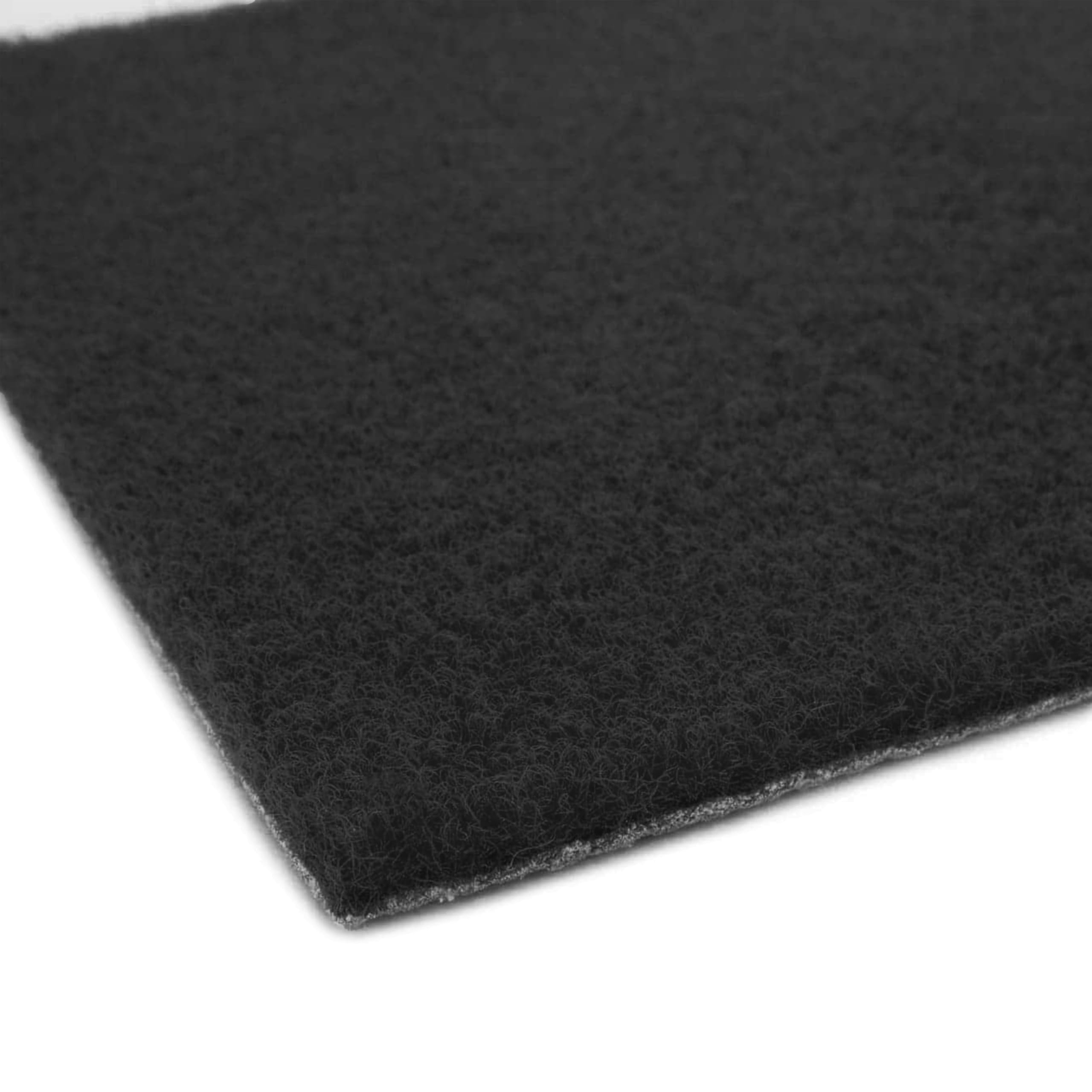 Primaflor Event- und Messeteppich Salsa | 200x1950 cm | Anthrazit | 5 mm | Messeteppich Meterware mit Gummirücken | Vlies Teppich | Nadelvlies Bodenbelag für Messe, Event und Publikumsverkehr