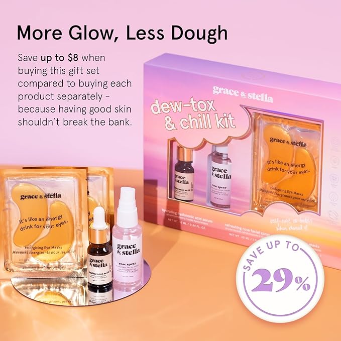 Award-Winning Skincare Set: Perfect Birthday or Bachelorette Gift!