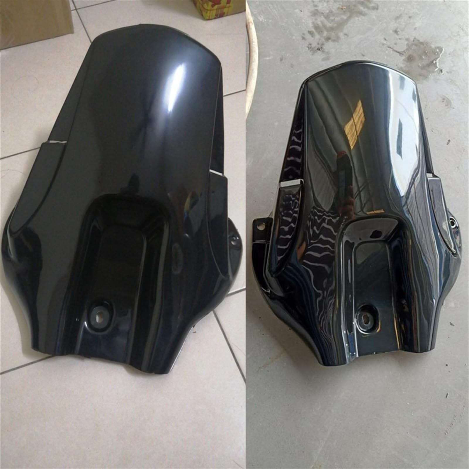 Parafango Posteriore In Carbon Look Per Honda CBR1000RR 2004-2007 - Hugger In ABS, Facile Da Installare