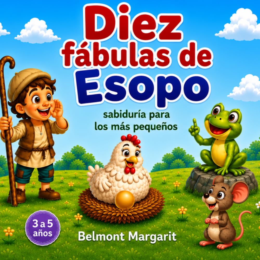 Diez fábulas de Esopo sabiduría para los más pequeños (Fábulas de Esopo para niños)