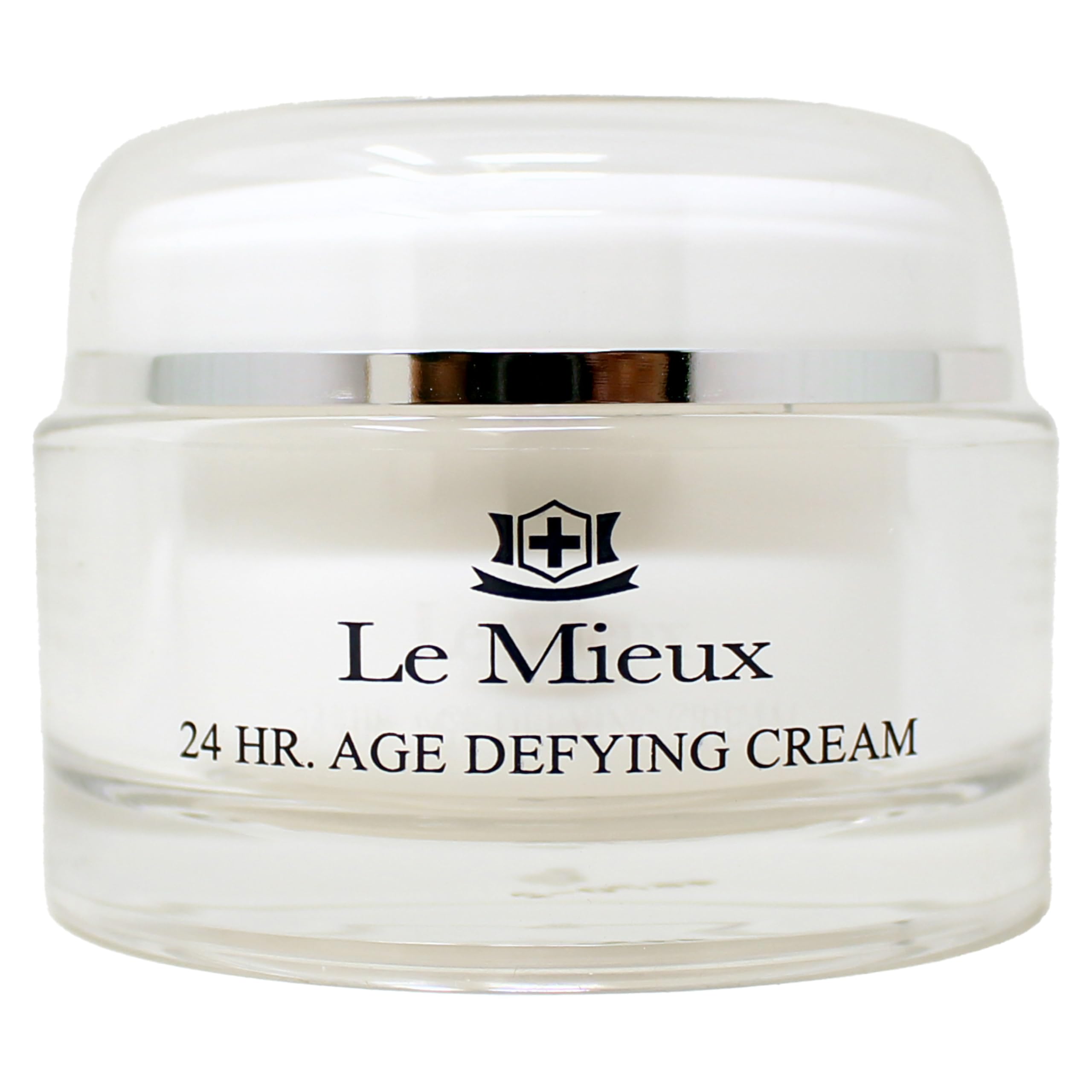 Le Mieux24 Hr. Age Defying Cream - Hydrating Facial Moisturizer with Hyaluronic Acid & Peptides, Rich Anti-Aging Face Cream, No Parabens or Sulfates (1.75 oz / 52 ml)