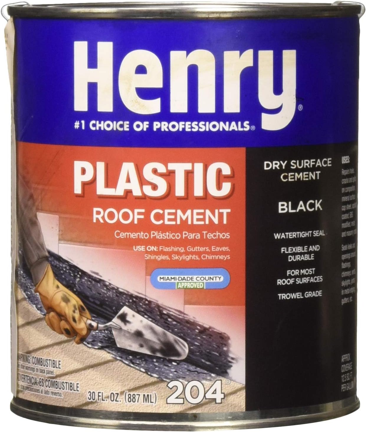 HENRY HE204030 Qt Plas Roof Cement, Contact Cement Amazon Canada