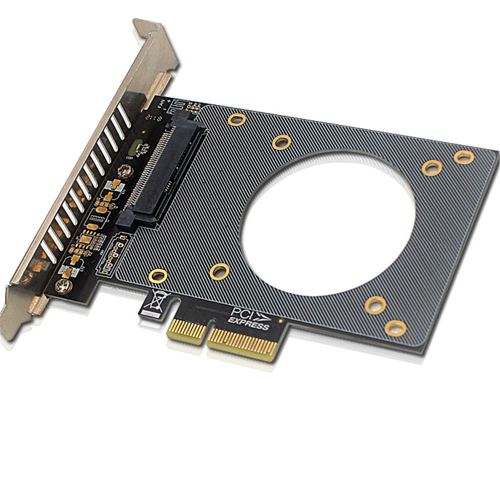 WANGCL PCIE 3.0 to U.2 Adapter Card High Speed PCIE X4 to U.2 Converter SFF8639 PCIE Split Expansion Card