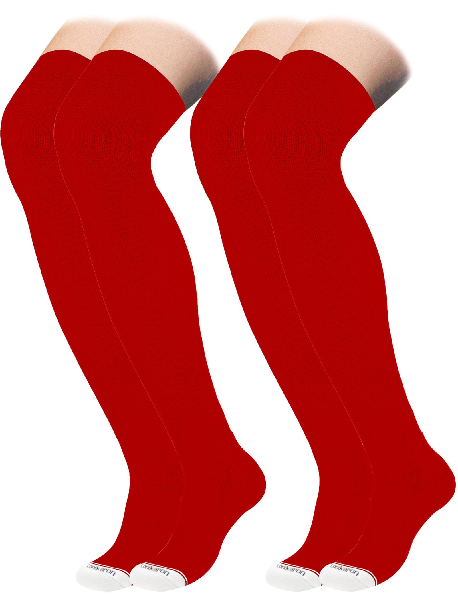 Elite Baseball/Softball Socks Over The Knee, Extra Long Football Socks