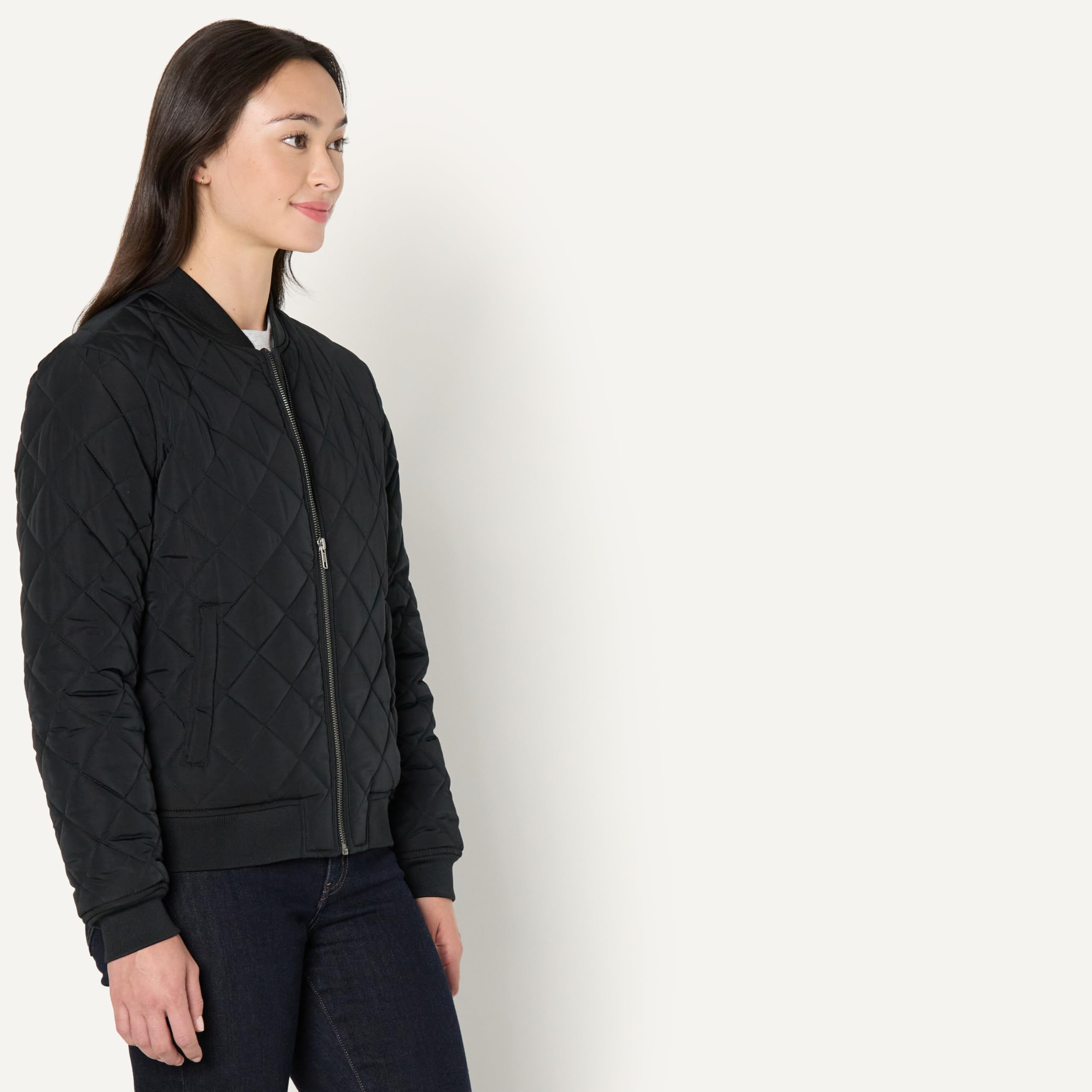 Amazon Essentials Giacca Trapuntata, Vestibilità Classica Donna
