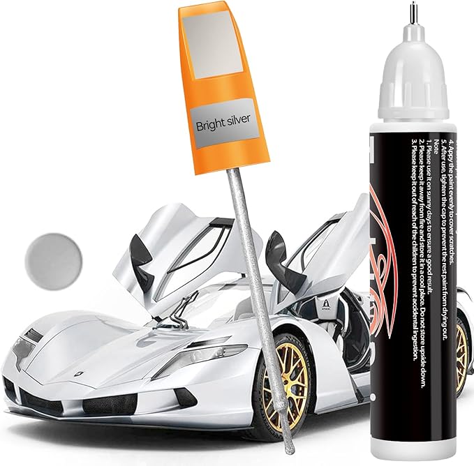 Touch Up Paint for Cars, Car Touch Up Paint Silver Fill
