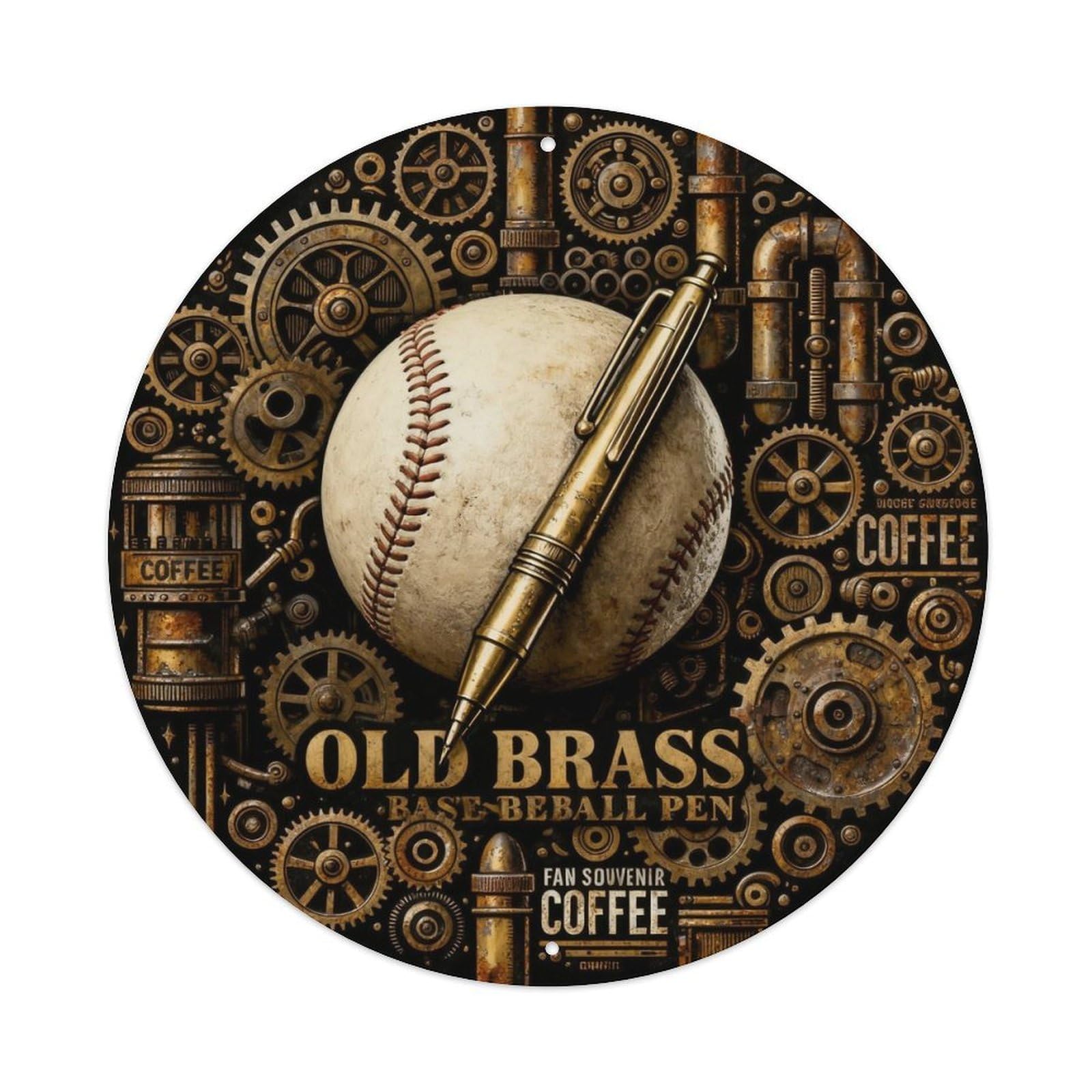 FAN SOUVENIR Metal Tin Sign Plaque