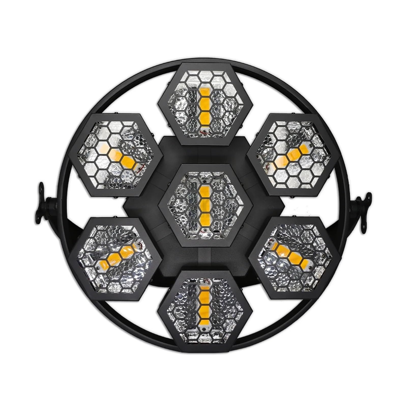 7x50W RGB LED Retro Latarka Z Pomocniczym Blacklight DMX512 DJ Sound Party Migające Światła Klub Taneczny Efekt Sceniczny Dyskoteki Niskie ZużYcie Energii