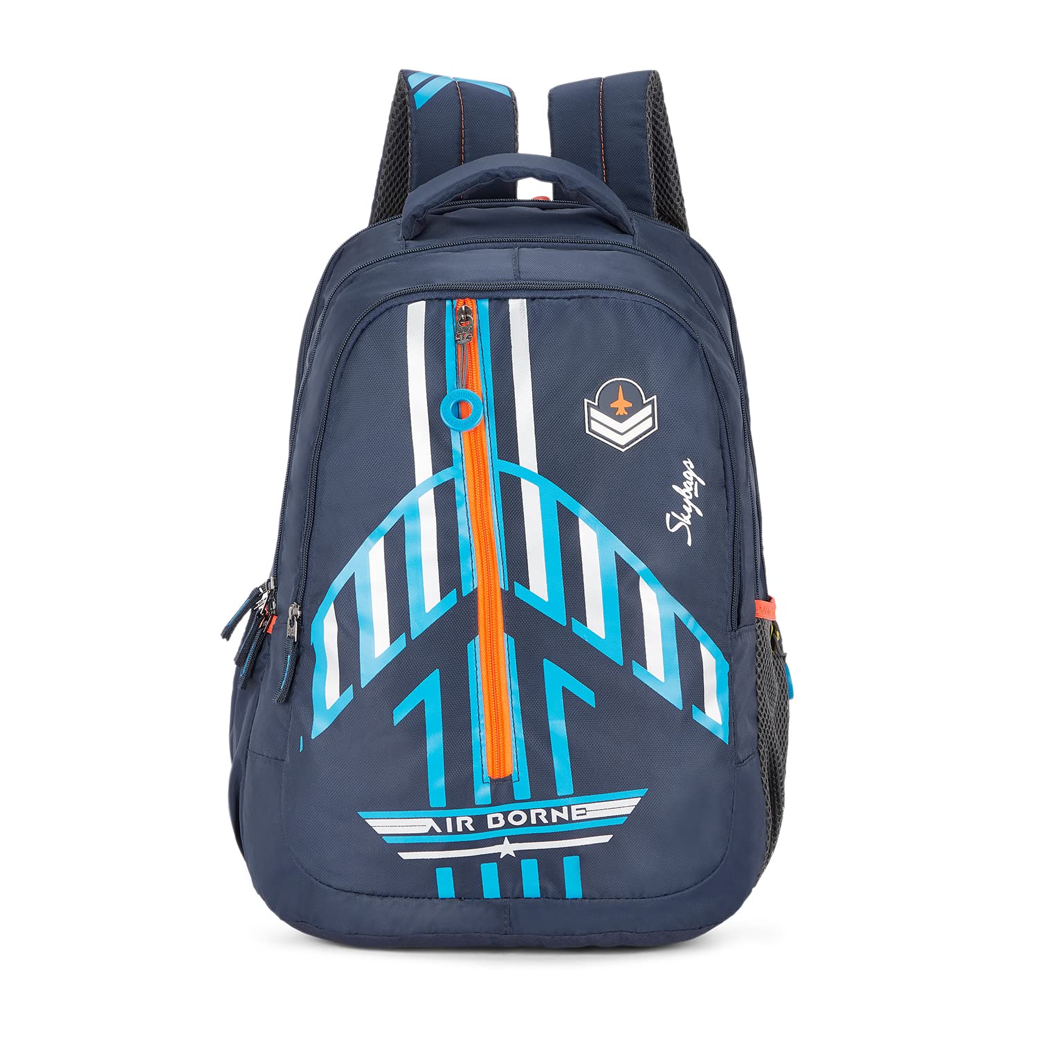 SkybagsRiddle 2 Blue 45 Cms Casual Backpack, BLUE, One Size, Asian