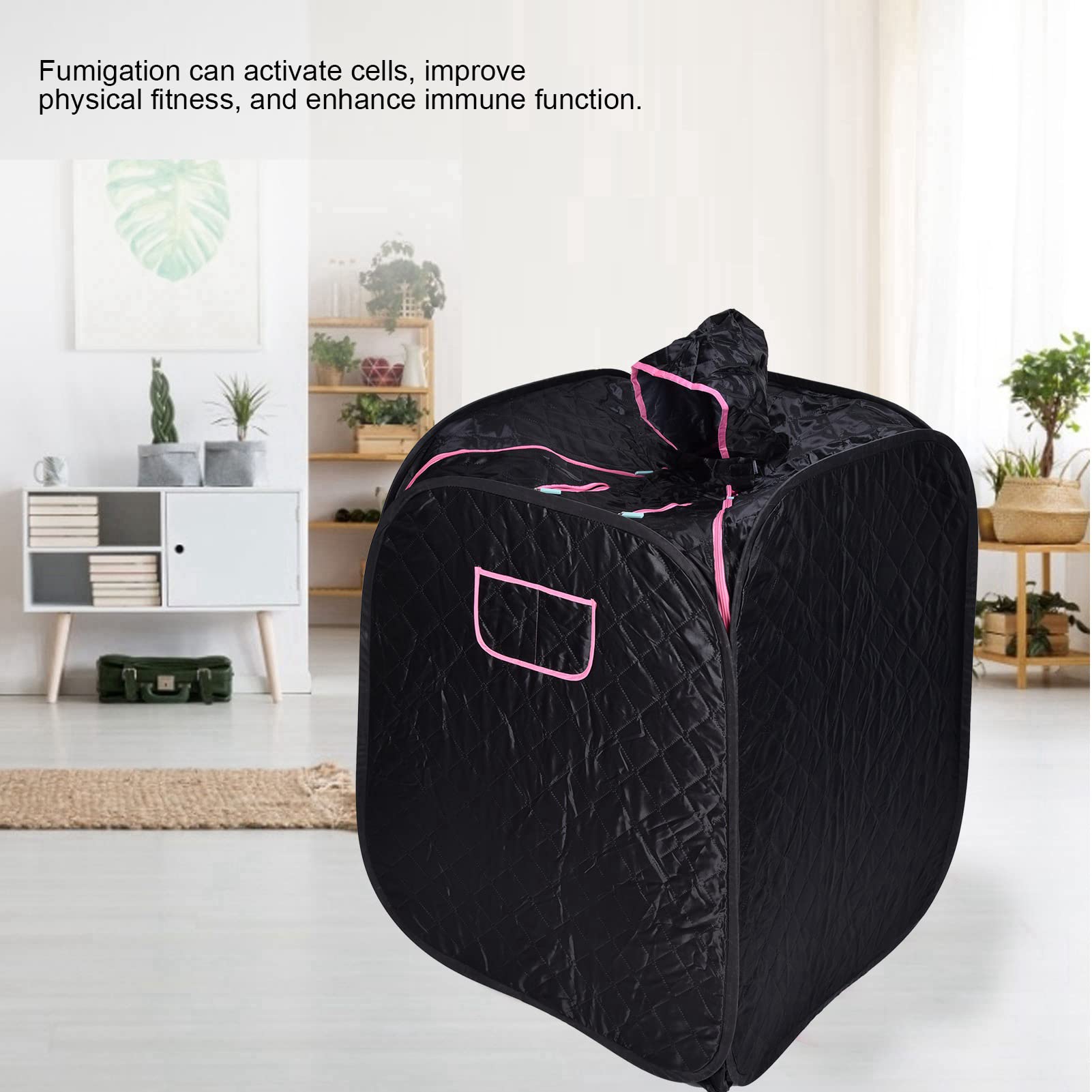 Haofy Sauna de Vapor Personal Portátil, Mini Caja de Sauna Multifunción para Casa