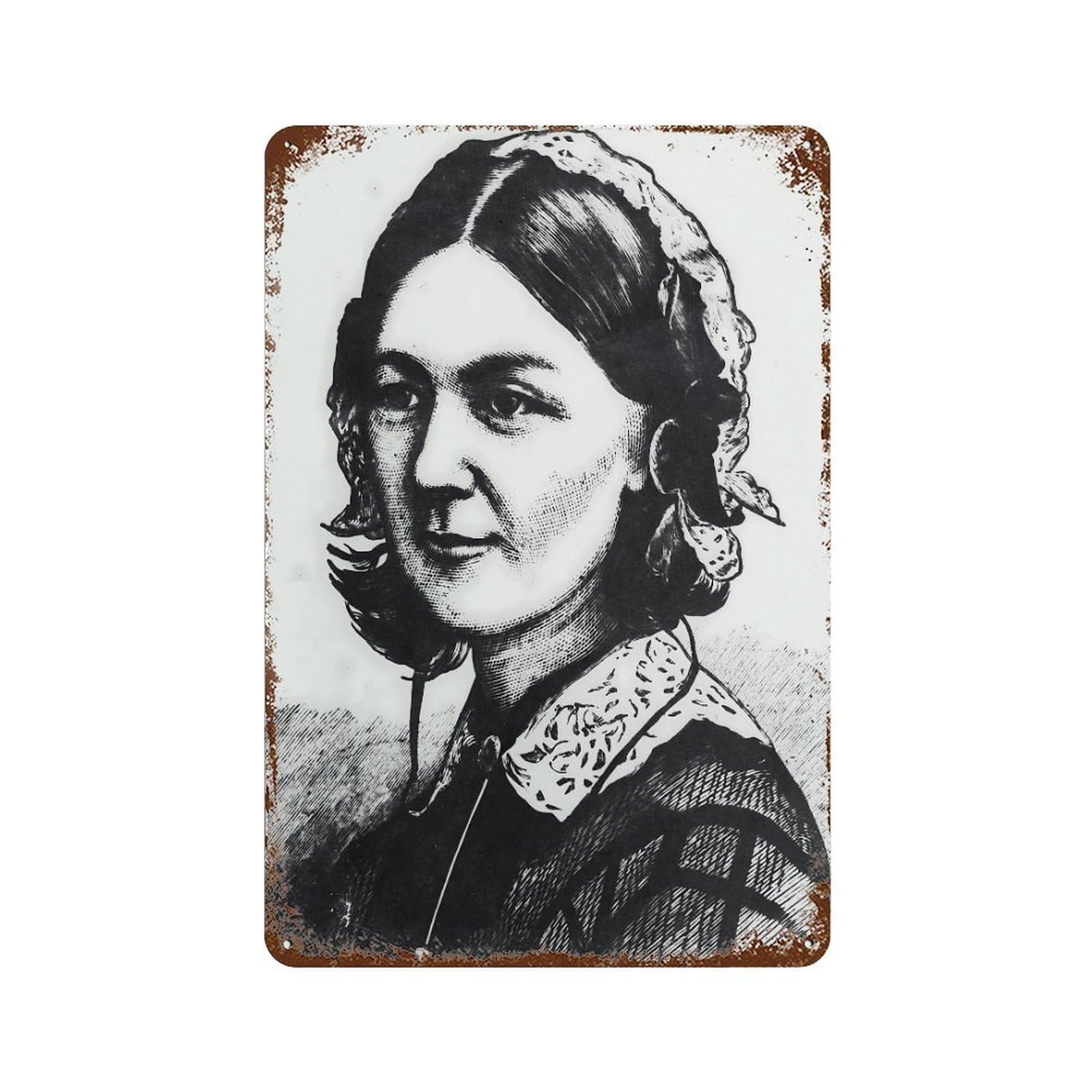 xiaoxiaoshen Florence Nightingale (50) Wall Decor Art Metal Tin Poster Modern Home Decor Art Home Bar Shop Decorations Vintage Sign 30x20cm