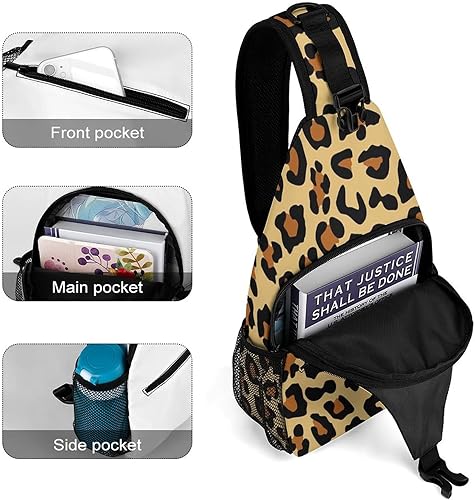 Miniatura 4 de IMPCOKRU Mochila cruzada para hombres y mujeres, mochila de hombro ligera para deportes casuales, viajes, senderismo., camuflaje (Camouflage