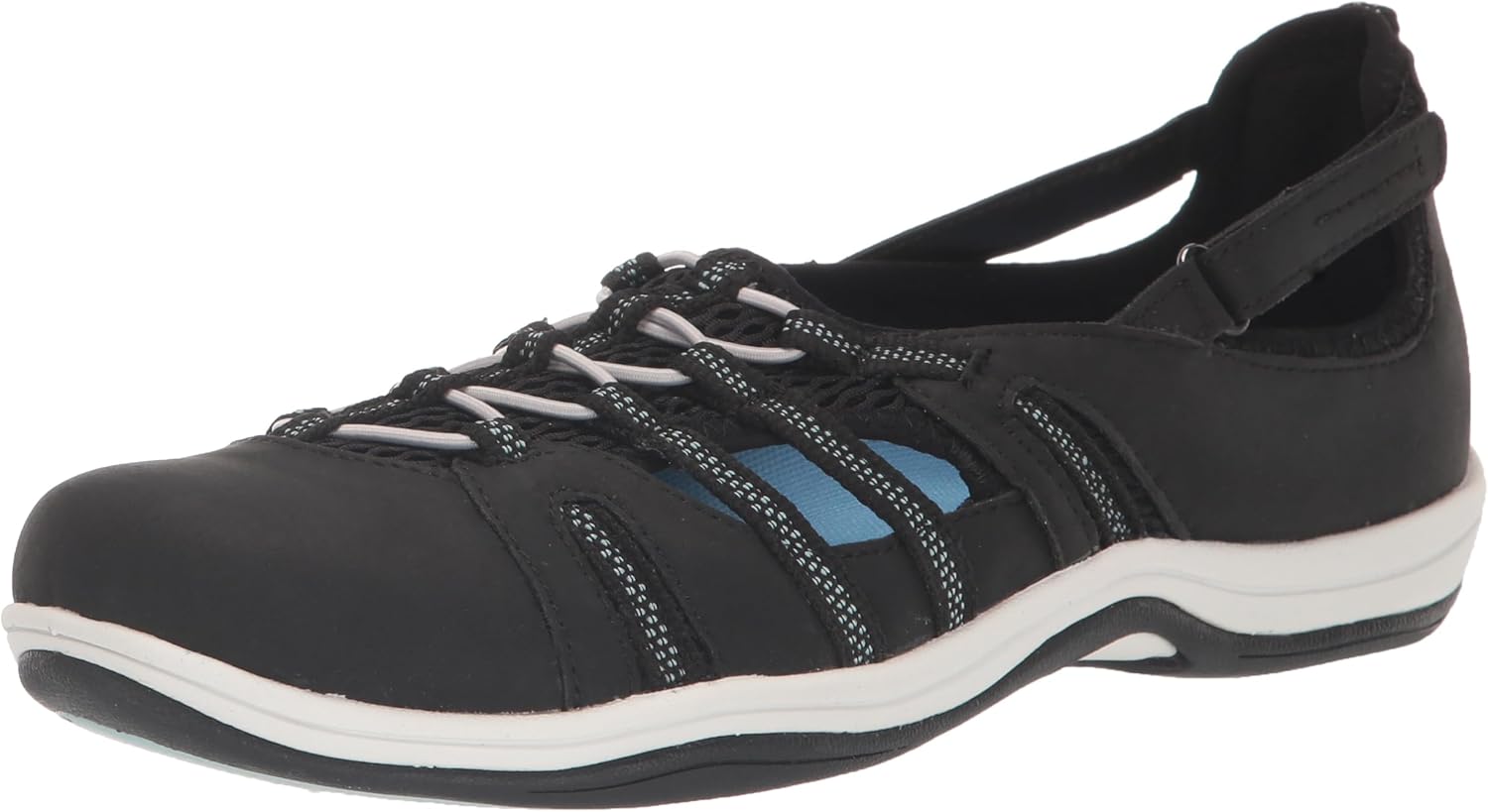 Easy Street Women's Zaba Sneaker, Black, 11