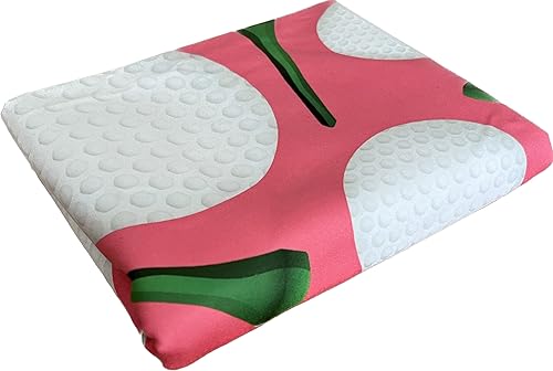 Miniatura 6 de Funda de asiento de carrito de golf de microfibra  Bola de golf rosa y camiseta  Manta de golf ligera  Portátil  Deportes  Accesorios de golf  Club