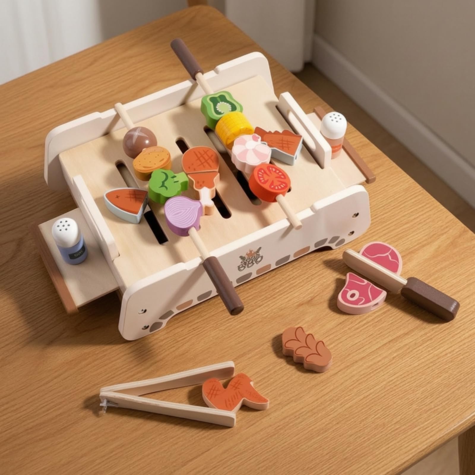 Milageto Barbacoa Juguete Didáctico | Educativo, Juego Barbacoa Infantil, para Casa, Niños