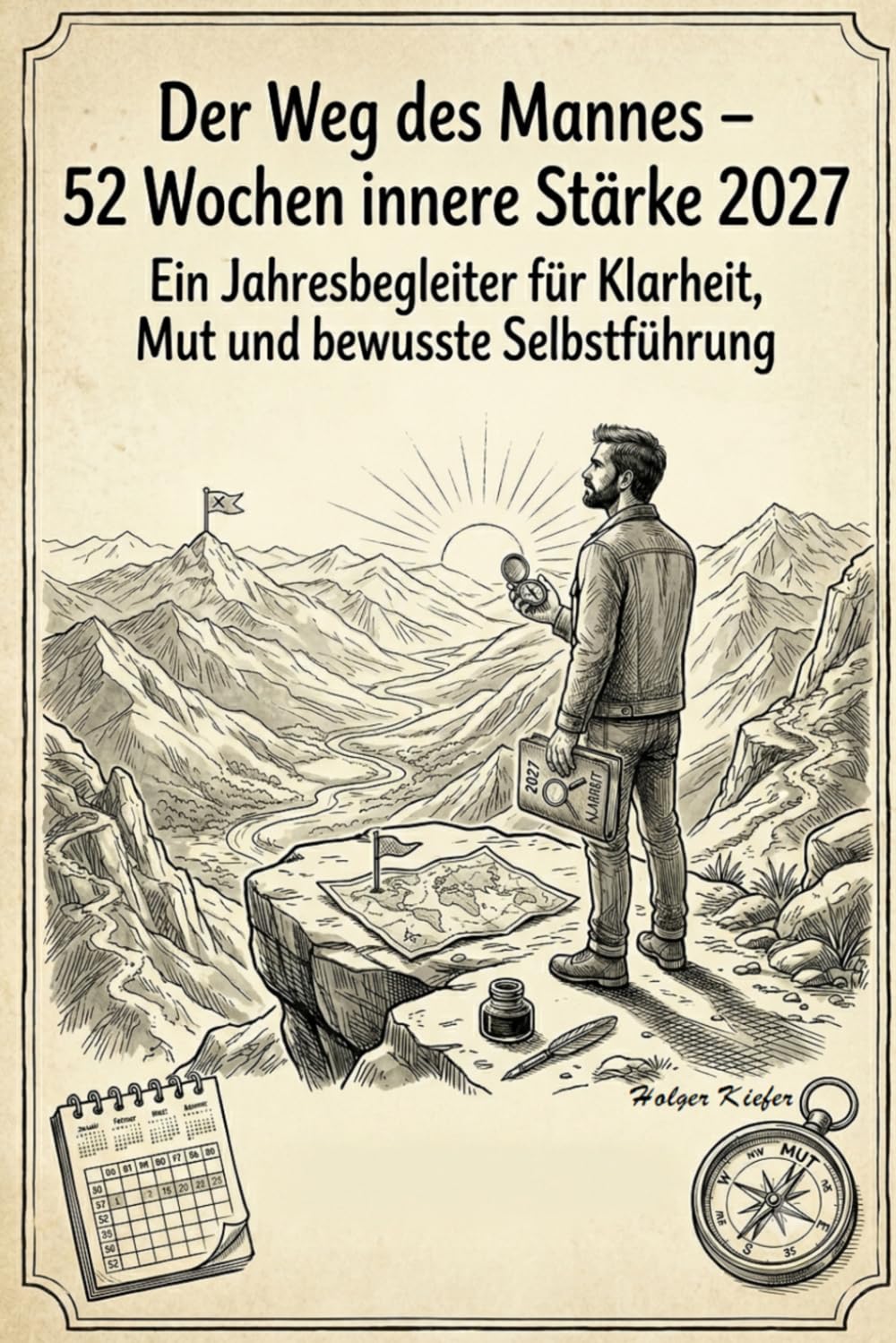 Der Weg des Mannes – 52 Wochen innere Stärke 2027: Ein Jahresbegleiter für Klarheit, Mut und bewusste Selbstführung