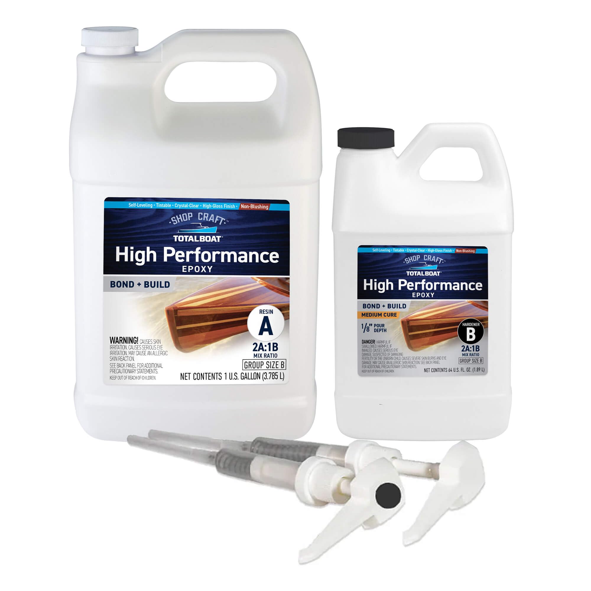 TotalBoat High Performance Epoxy Kit (1.5 Gallon, Medium)