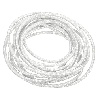PATIKIL 9.8 Feet 15AWG Electronic Wire, Insulated High Temperature Resistant Electrical Flexible Silicone Cable for Lamp Boiler Heater, White