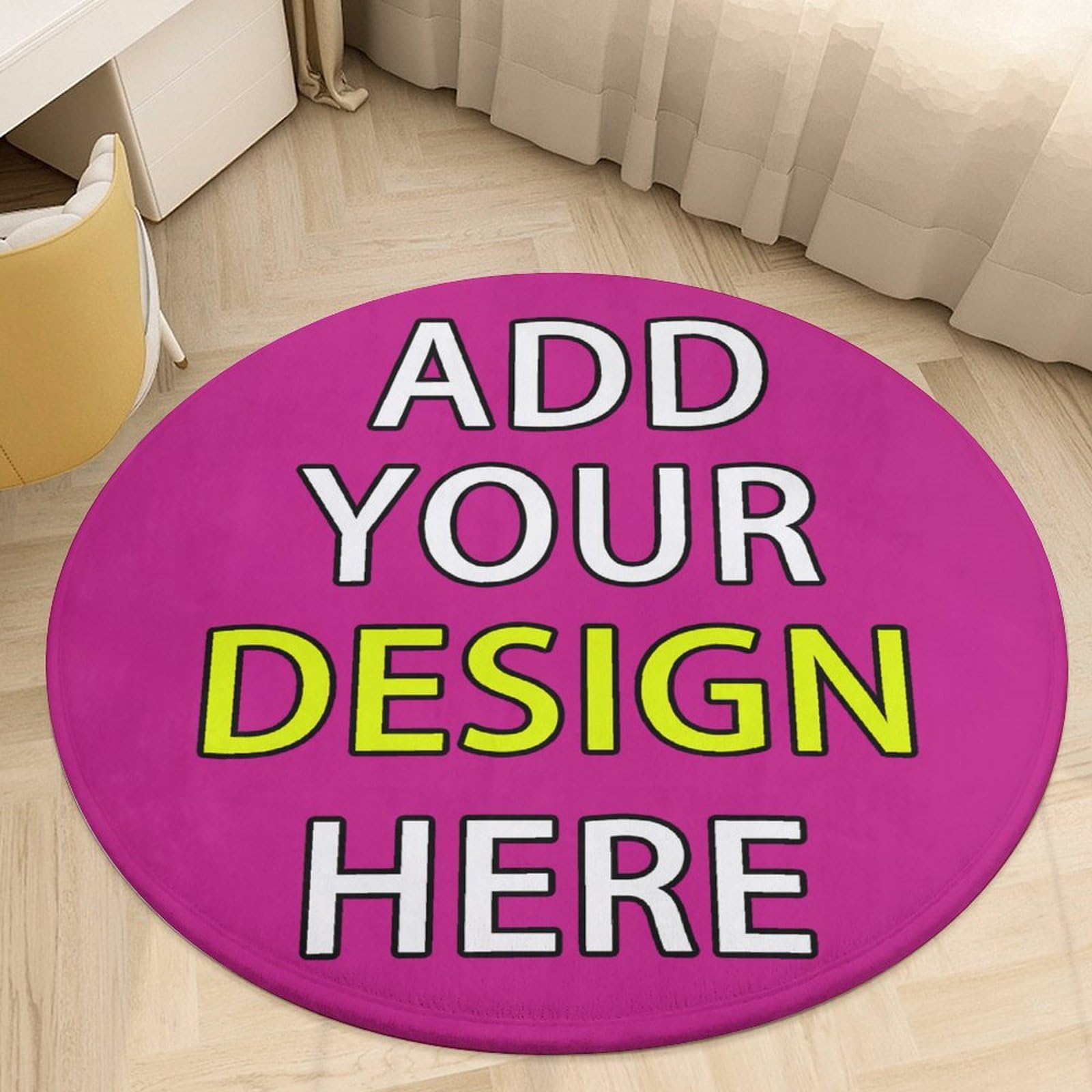 Custom Rug with Picture Customized Floor Mat Personalized Design Logo Text Photo for Home Bedroom Balcony Bath Office