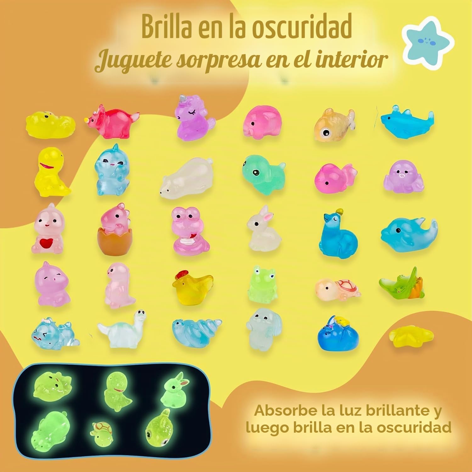 Bombas de baño para niños con juguetes en el interior, 30 PCS Natrual y Orgánica Bombas de Baño de Burbuja con Sorpresa Glow-in-the-Dark en el interior, perfecto regalo de cumpleaños hecho a mano