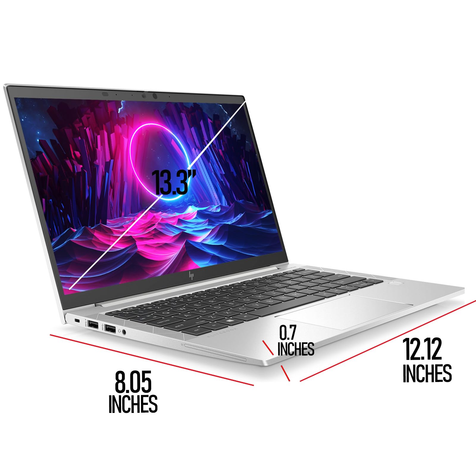 Amazon.com: HP EliteBook 830 G8 Touchscreen Laptop, 13.3