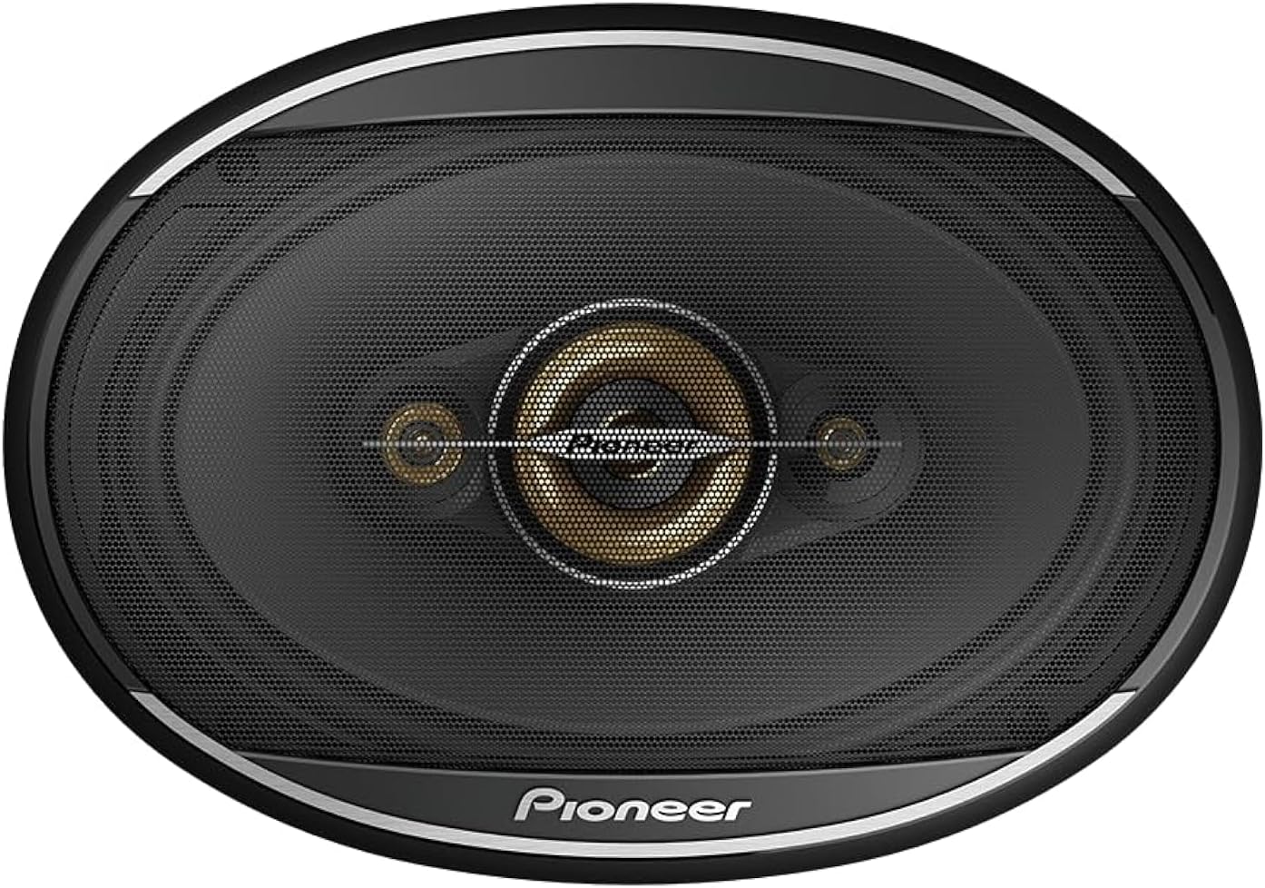 Pioneer TS-A6978S 650W Max/100W RMS 4-Way Speaker, 9-Inch Length x 6-Inch Height, Black