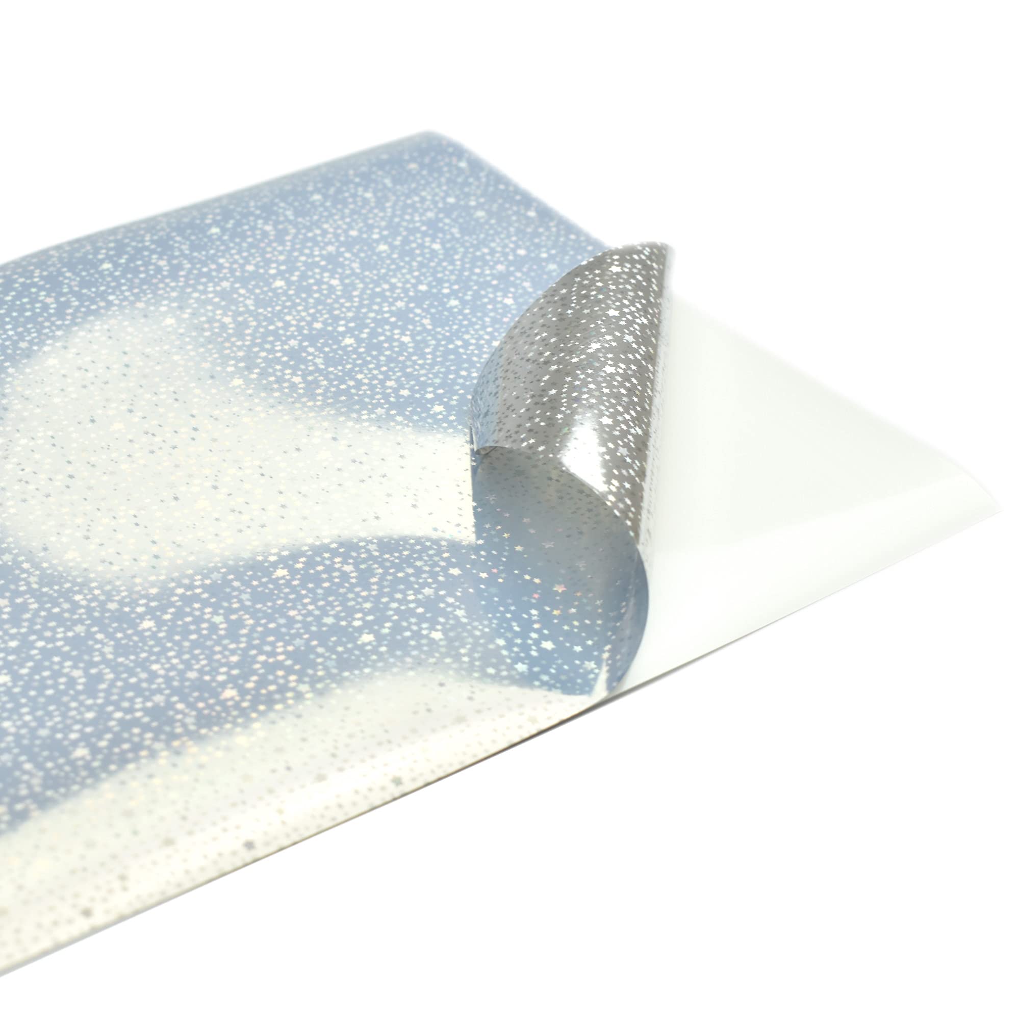 Evergreen Goods 10 Sheets A4 Holographic Silver Printable Vinyl, Inkjet & Laser Compatible, Waterproof, Glossy - Image 4