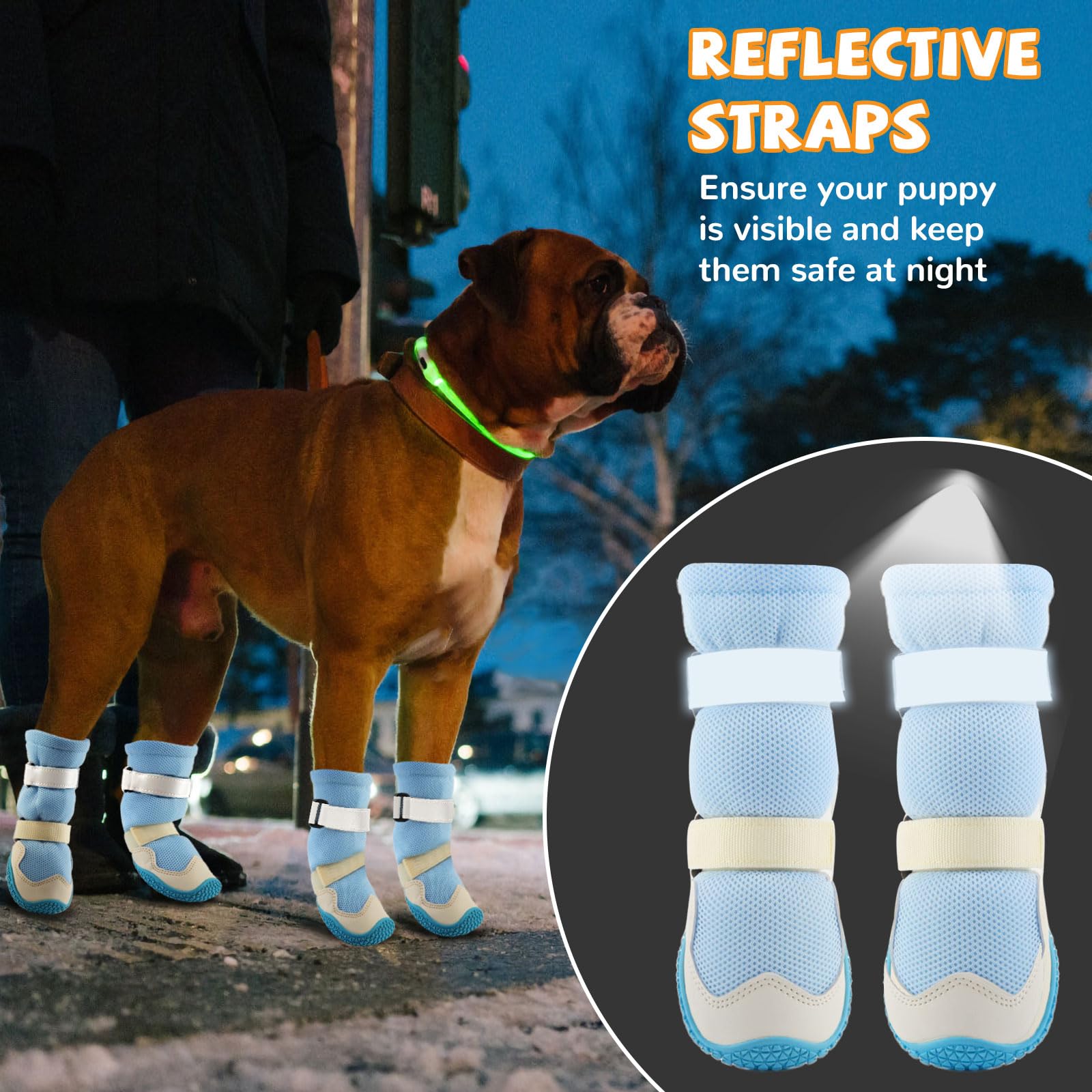 Chaussures pour chiens de grande taille et de taille moyenne