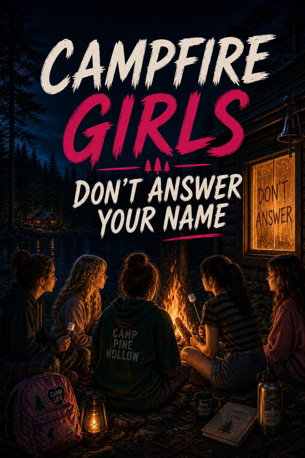 Campfire Girls: Don’t Answer Your Name: A Scary Summer Camp Mystery About Secrets, Rumors, and the Voice That Calls You at Night (CAMP REPUTATION)