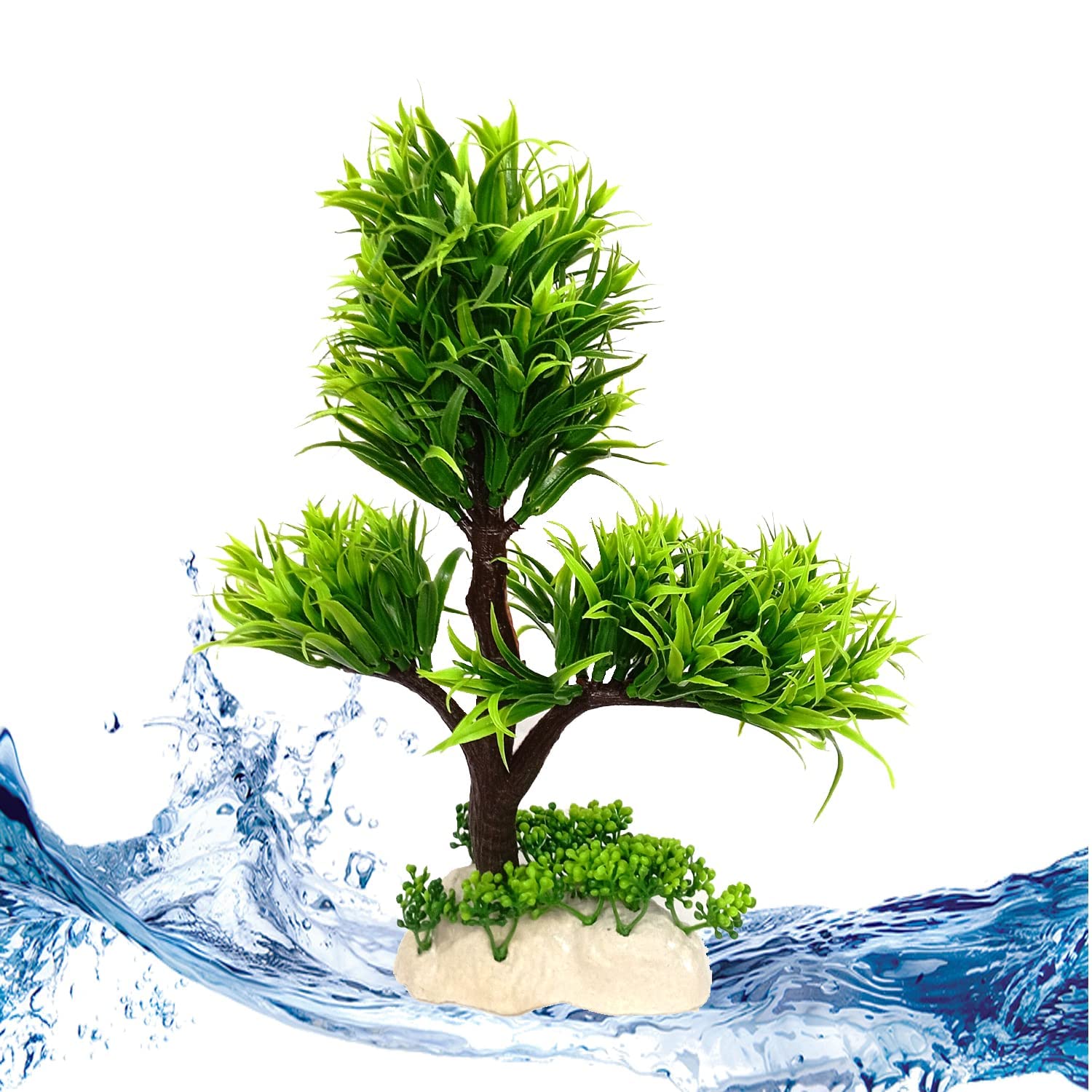 JAINSONS PET PRODUCTS Natural Looking Aquarium Plant, Artificial Plastic Plant Size/10.5 inch, Used for Fish Tank, Household and Office Decoration (B09G64PDW7) Amazon Price History, Amazon Price Tracker