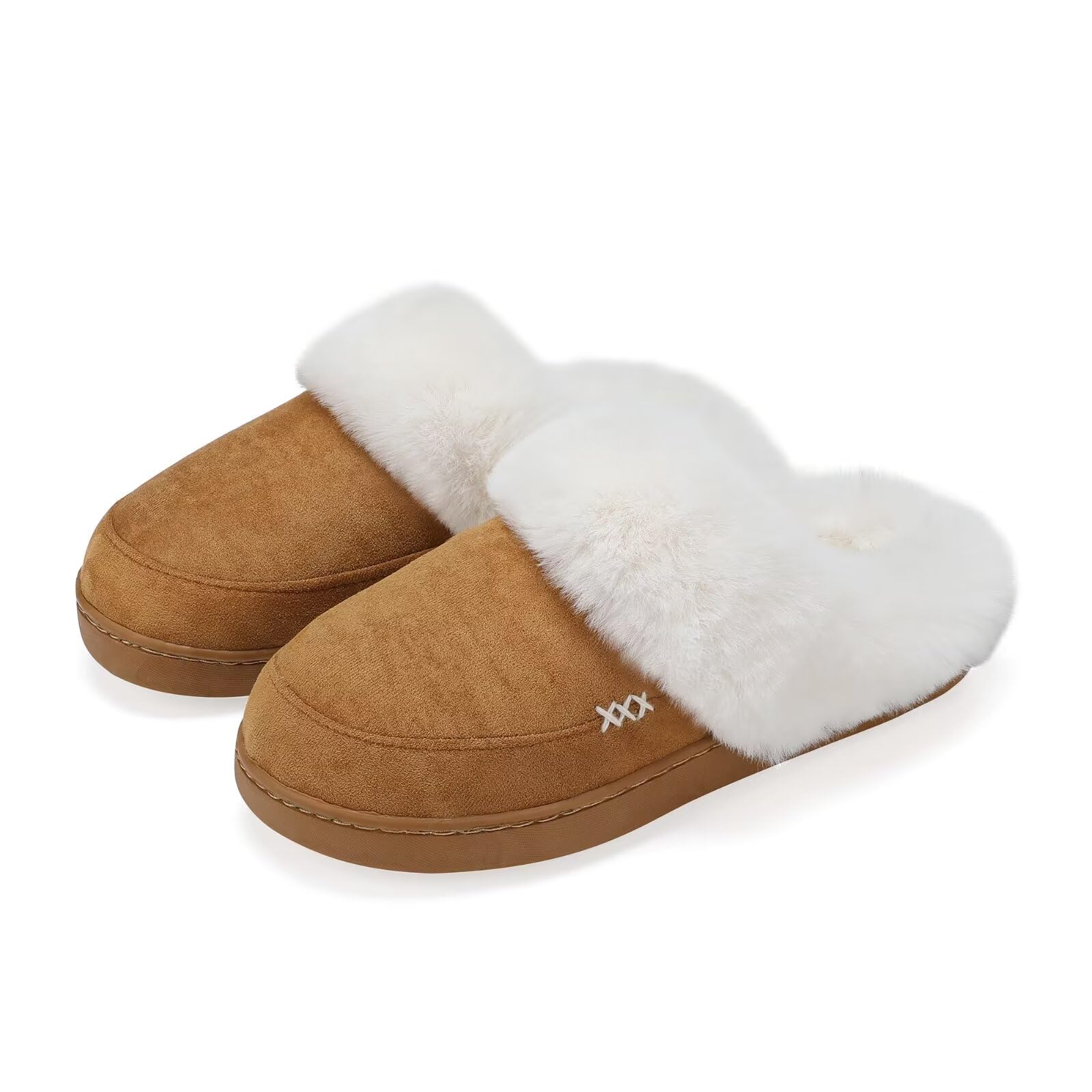 NineCiFun Damen Winter Hausschuhe Warme Flauschige Plüsch Pa
