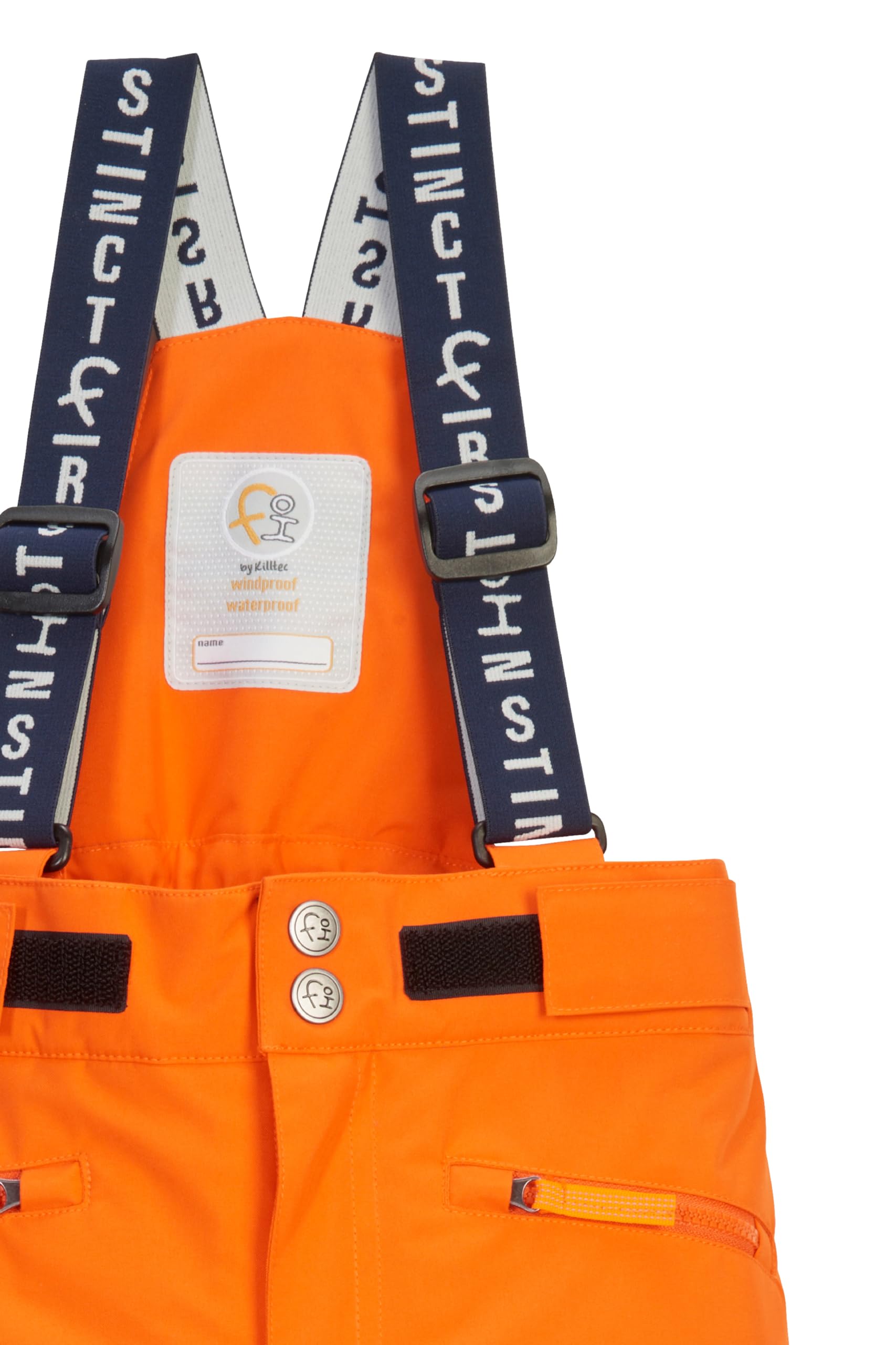 first instinct by killtec Fisw 48 MNS Ski Pnts - Pantalon de Ski/Fonctionnel avec Bretelles et Jupe Pare-Neige - Skihose - Mixte bébé