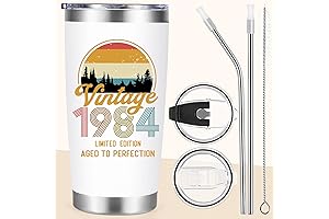 LiqCool 40th Birthday Tumbler: A Unique Vintage 1984 Gift for Her