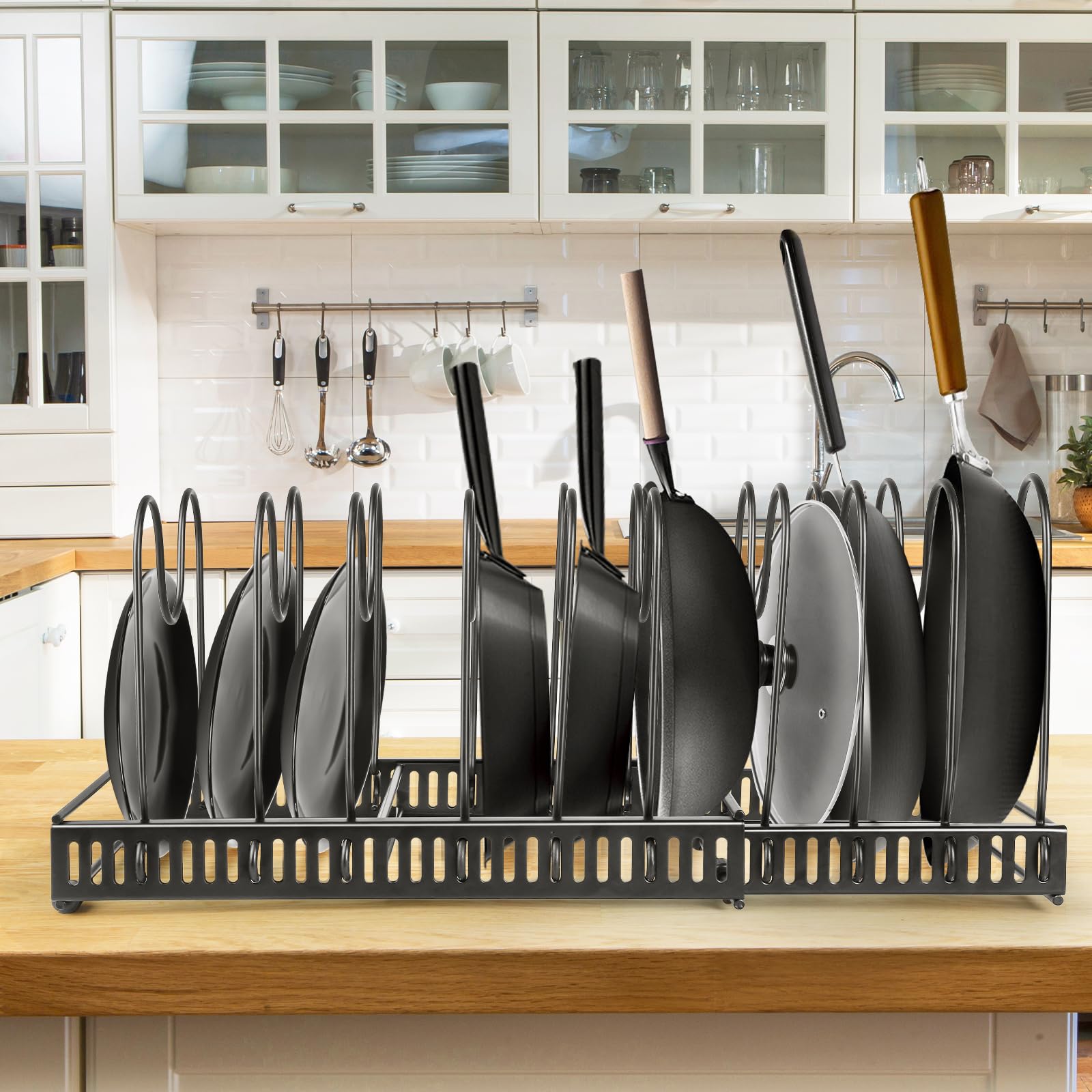 VALICLUD 2 Paires Porte-couvercle Mural Acier Inoxydable Lot