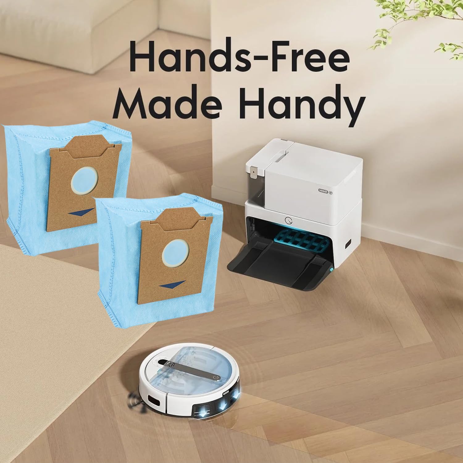 A】yeedi vac 2 ロボット掃除機 ダストボックス新品交換