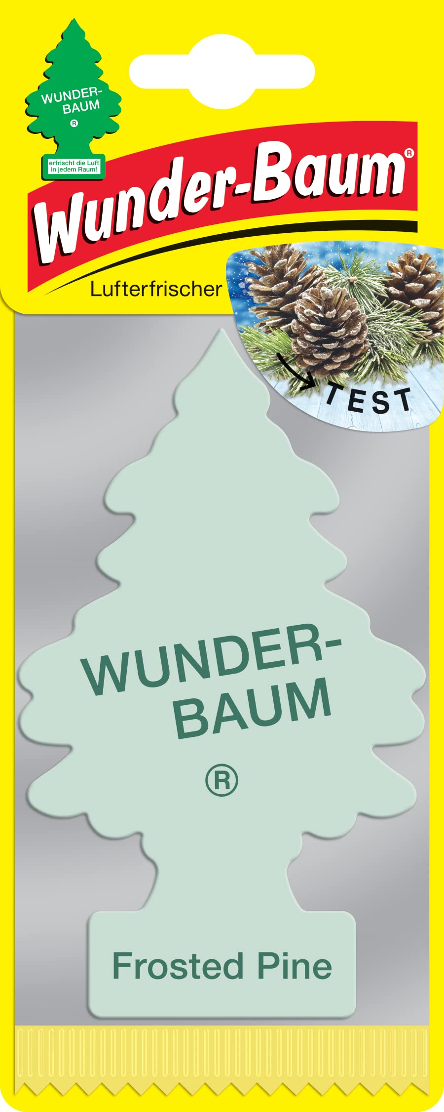 WUNDER-BAUM Little Trees MTR0088 Air freshener, Frosted Pine