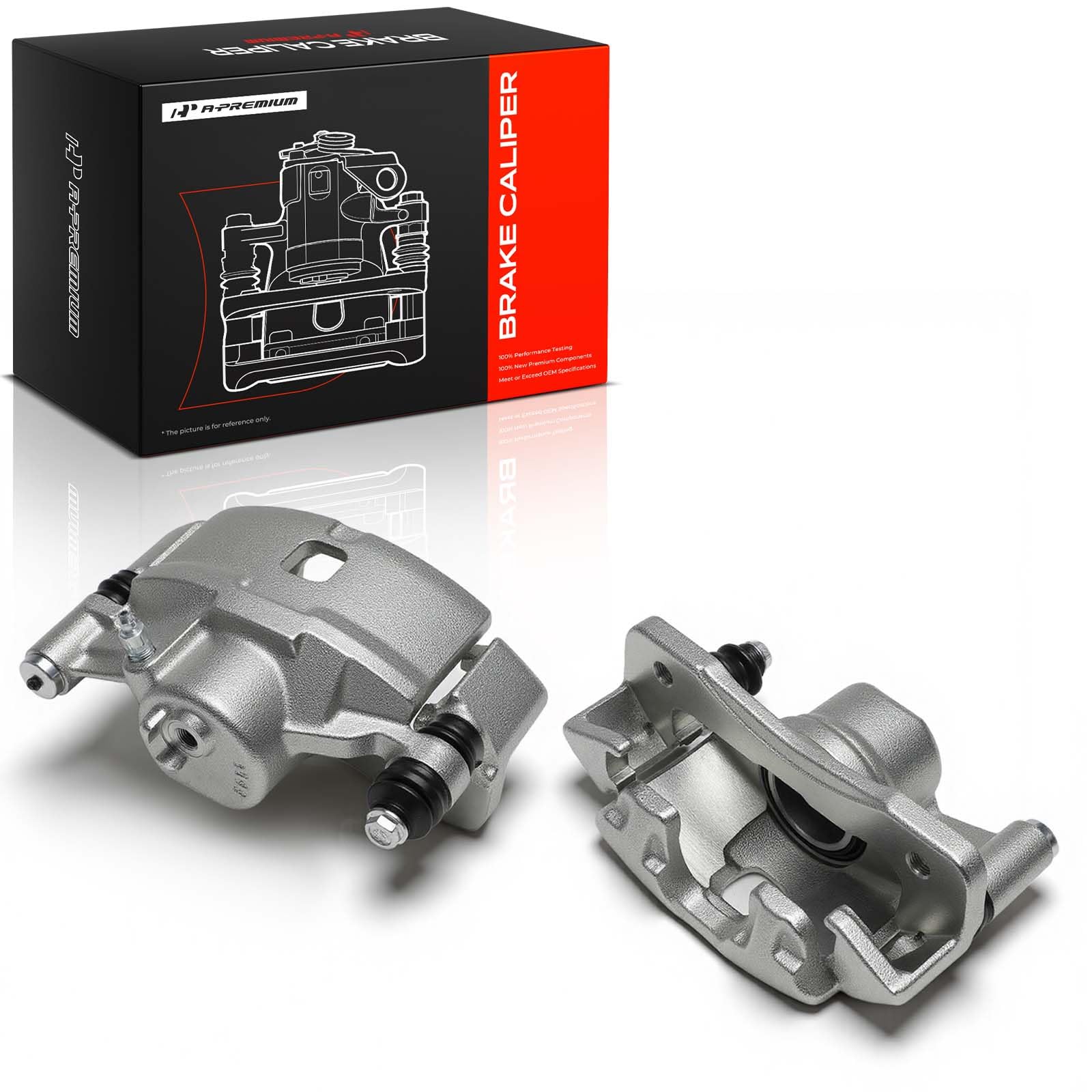 【PSA9】　カエンジシ　BREAK ② Amazon.com: A-Premium Front Left and Right Side Disc Brake Caliper