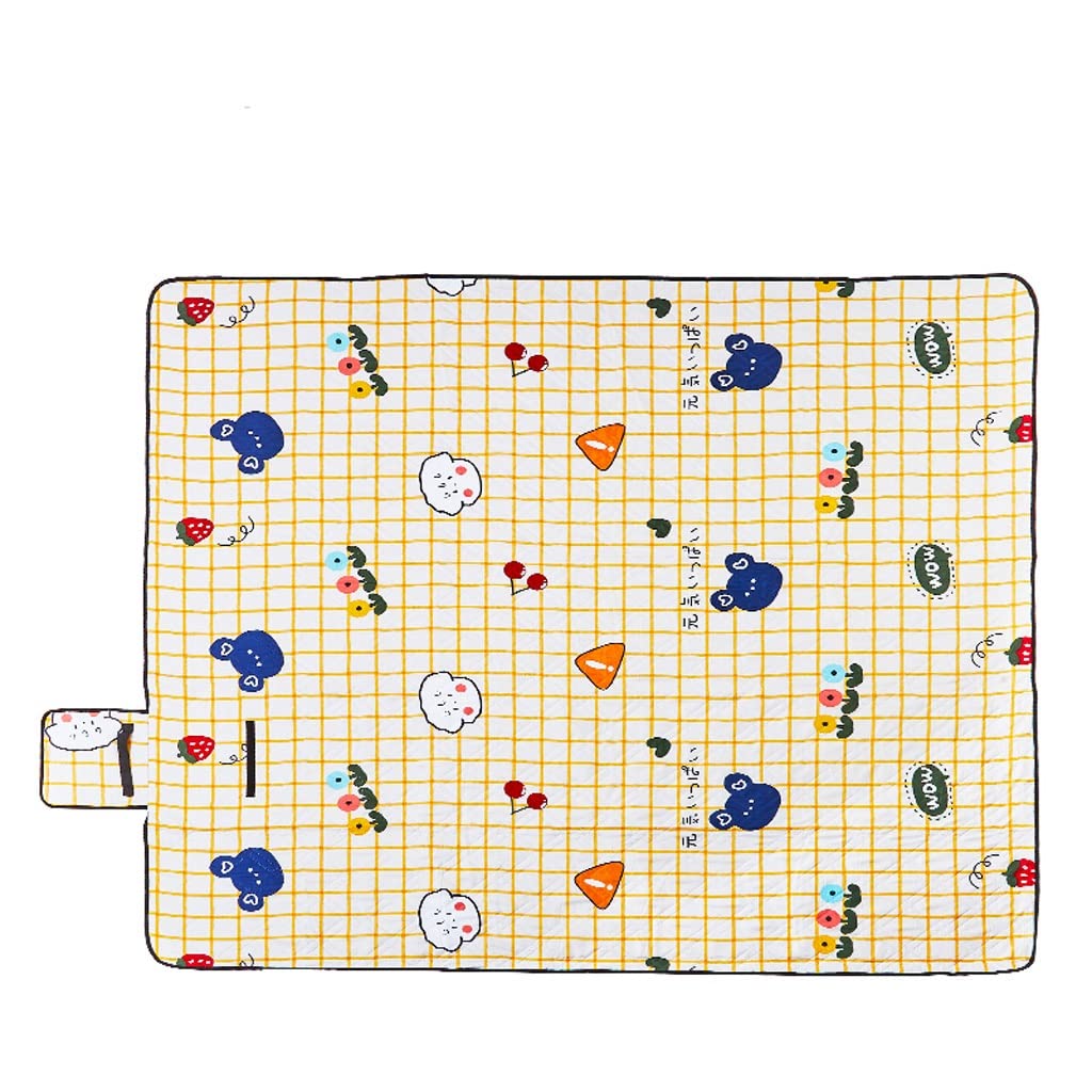 SSDDLZEQ Picnic Mat Camping Home Park Blanket Floor Mat Outdoor Folding Portable Picnic Mat Beach Mat