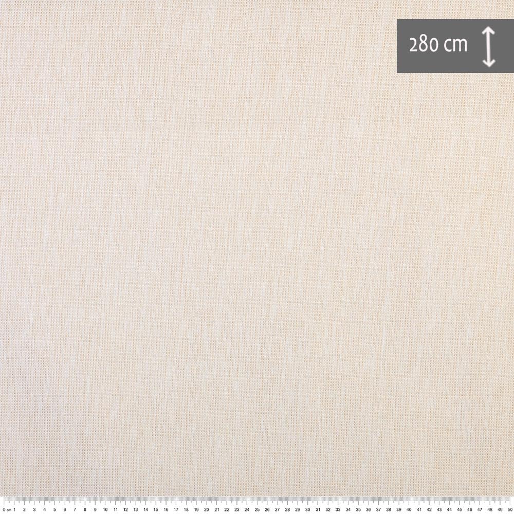Kt KILOtela - Tissu d'ameublement, jacquard chenille, tapisserie de chaises, coussins, tête de lit, canapé, sacs, résistant à l'usure, couture, 100 cm de long x 280 cm de large, bicolore, écru - 1