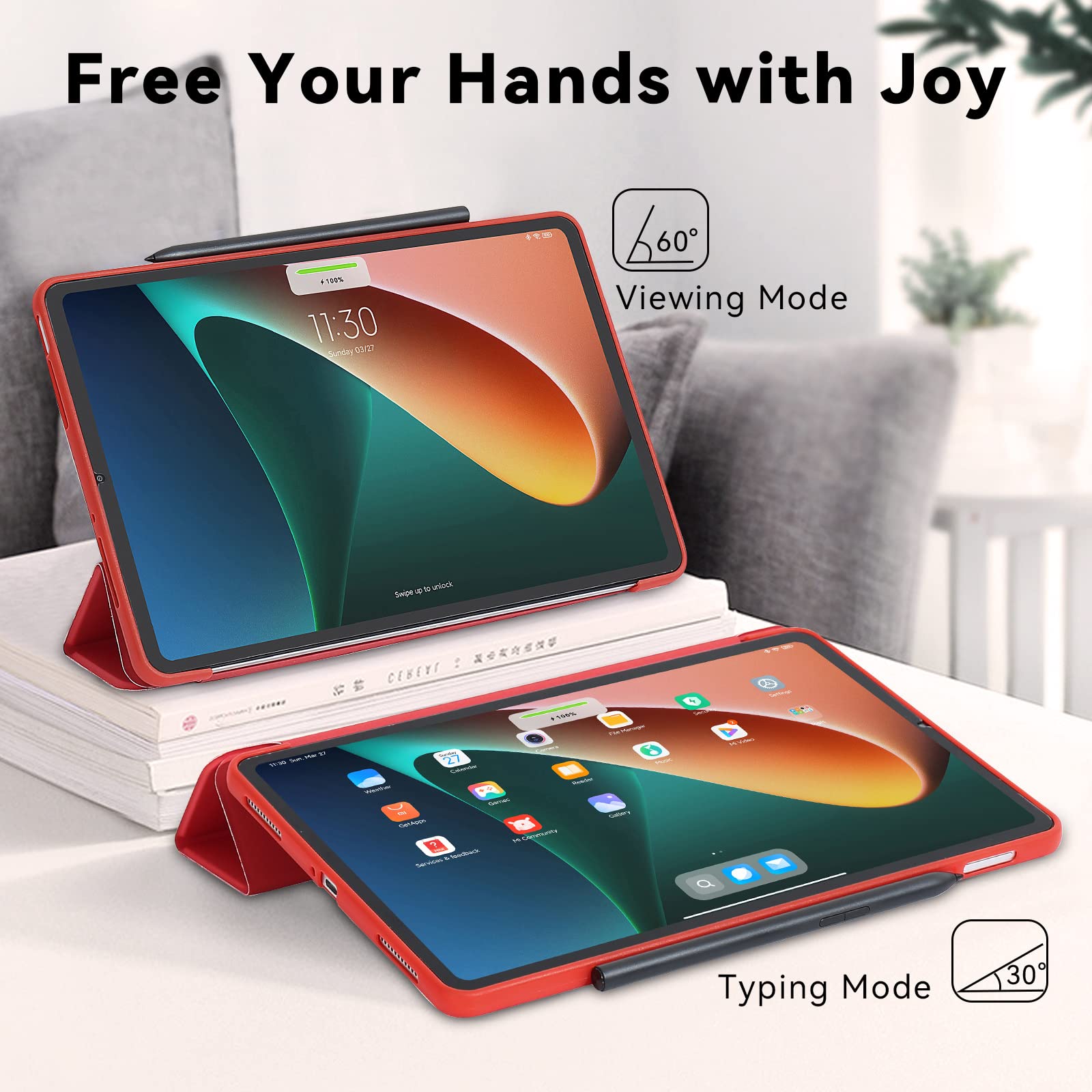 Custodia per Xiaomi Pad 5/Mi Pad 5 Pro 11 Tablet 2021 Custodia