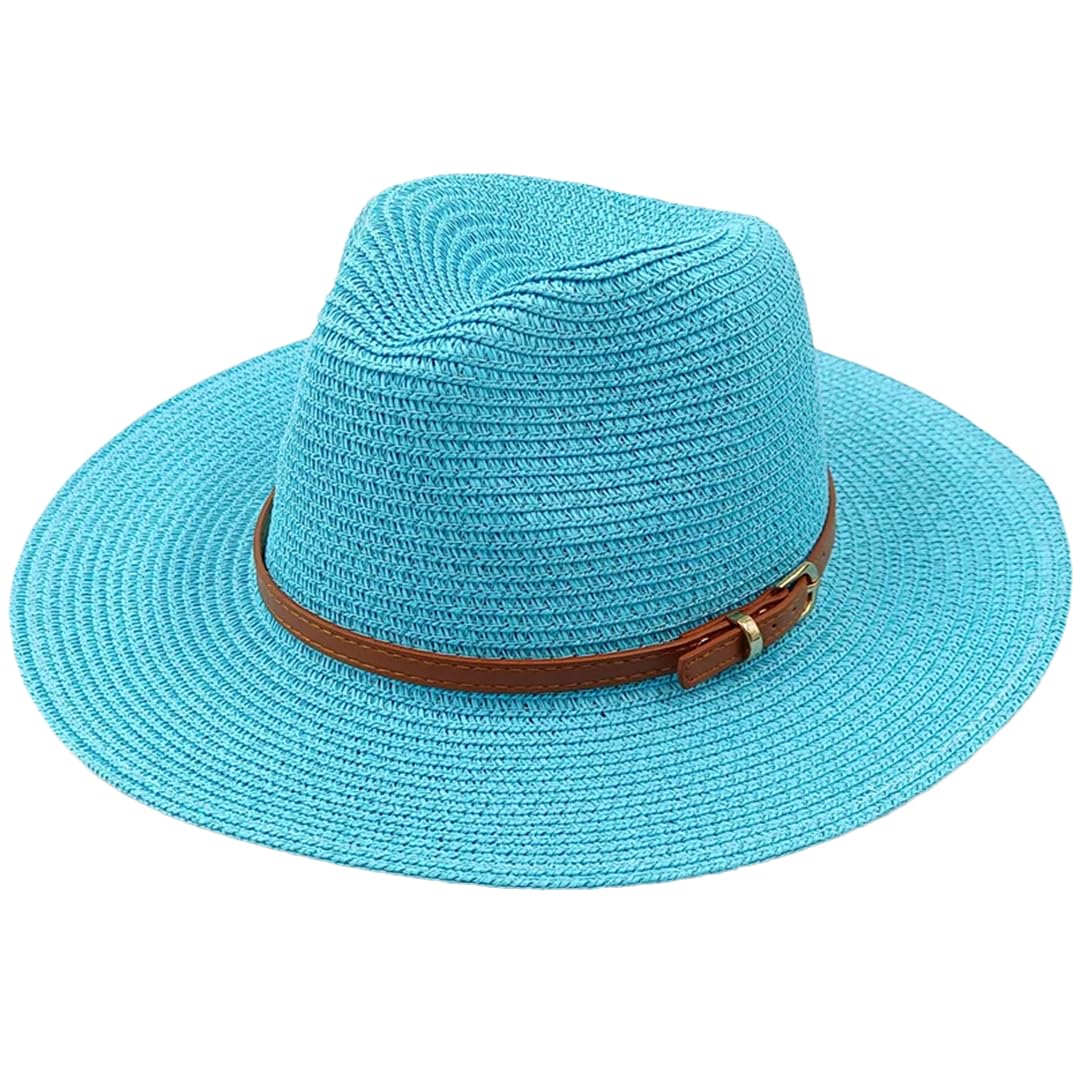 LCUVIMPEX Bucket Hats， Women Straw Sun Hat Multicolor Protection Outdoor Beach(21)