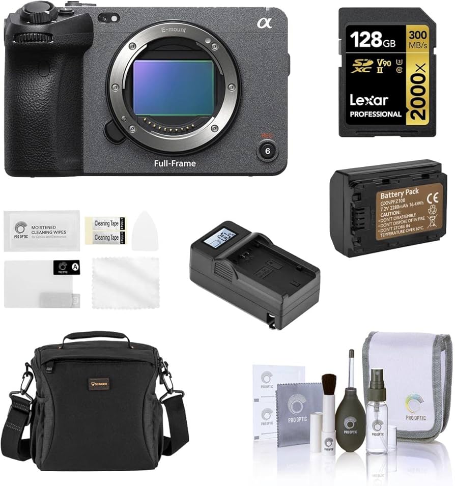 美品SONY FX3(付属品完備) sdカード160GB付き Amazon.com : Sony Alpha FX3 Full-Frame Cinema Line Camera Bundle