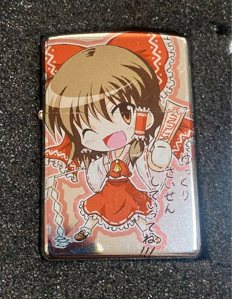 東方project フラン　美少女　オイルライター　zippo 風　TI3 東方project フラン美少女オイルライターzippo 風TA3