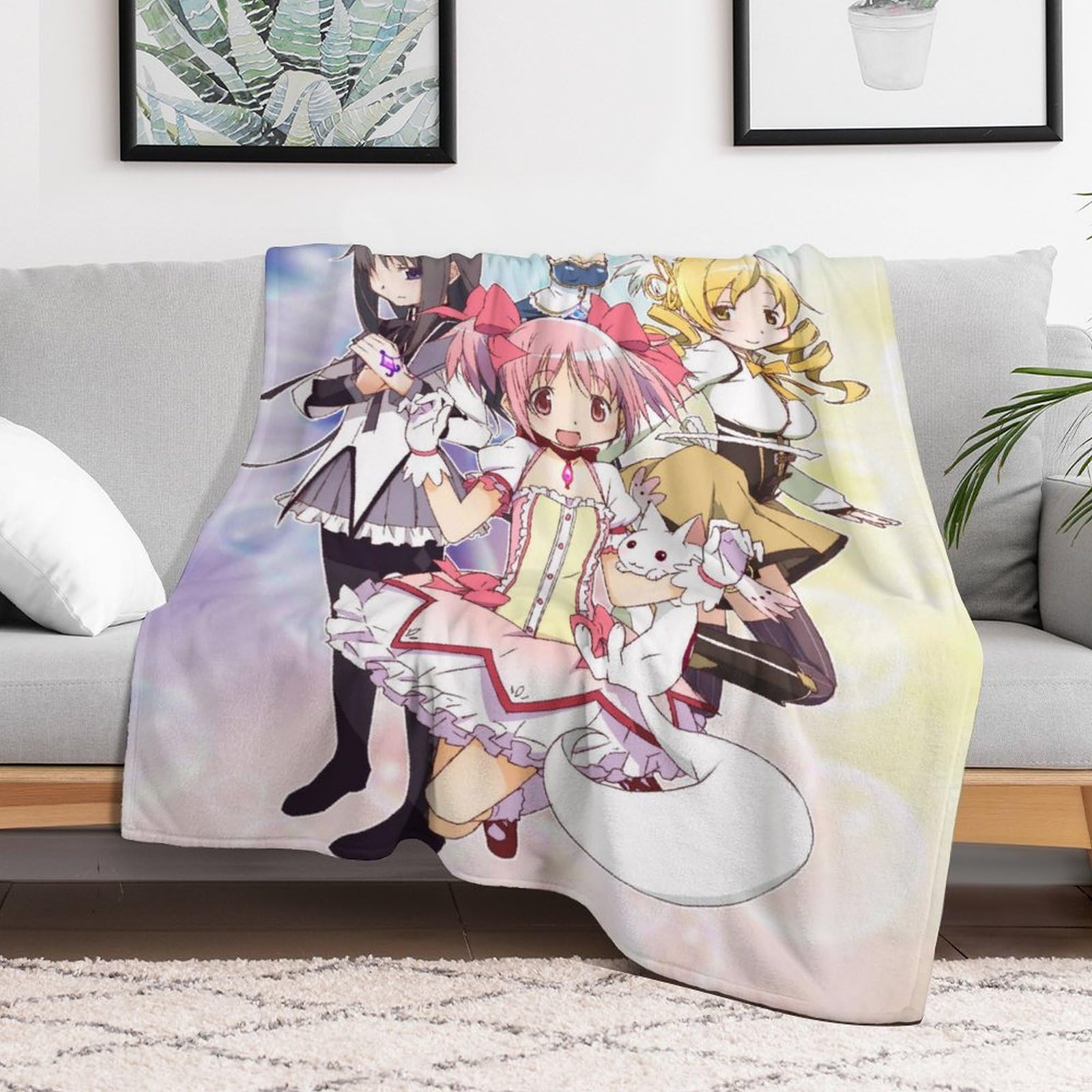 まどかマギカ ふわふわブランケット100×140cm 未使用 まどかマギカ ふわふわブランケット100×140cm 未使用 まどか