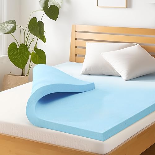 subrtex almohadilla de enfriamiento de espuma viscoelástica de 2pulgadas