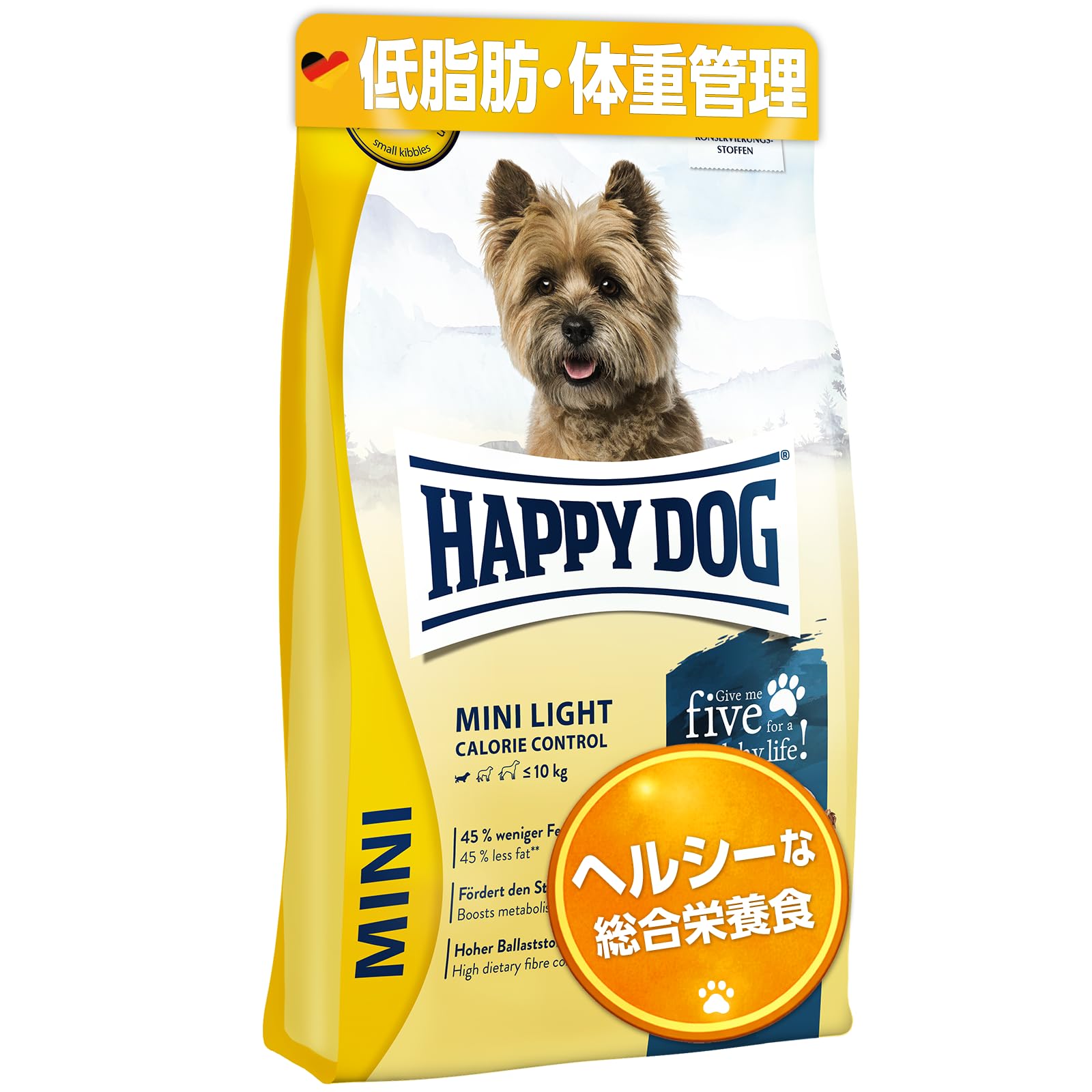 Amazon.co.jp: ハッピードッグ 小型犬 成犬用（低脂肪・体重管理