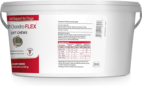 Miniatura 7 de Chondro-Flex DS Fórmula para el cuidado de las articulaciones masticables suaves de Vitality Systems