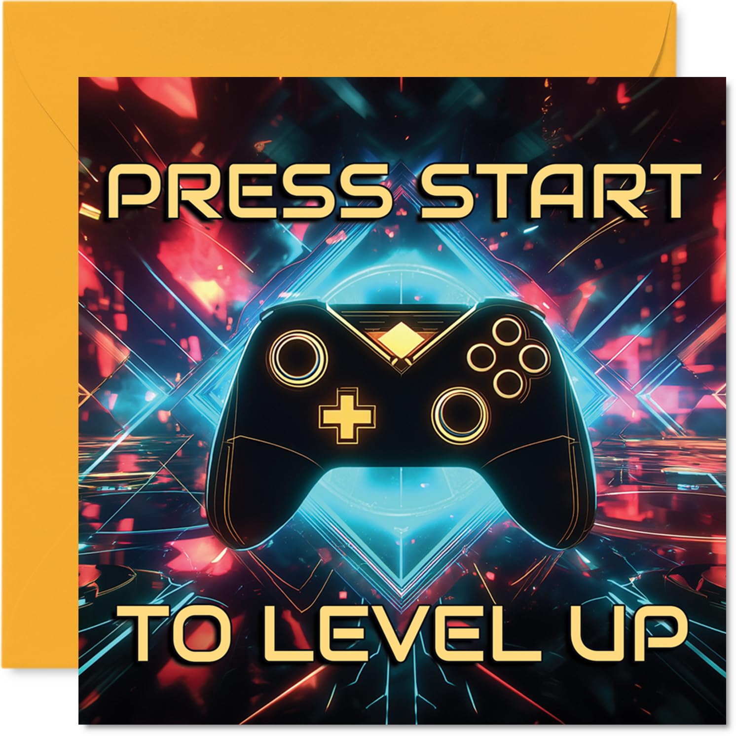 Playful Birthday Card, Level Up Celebrations