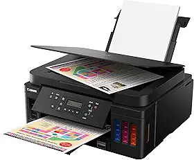 Impressora Multifuncional Canon Mega Tank G6010-WiFi e placa Rede